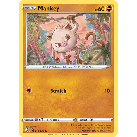 Mankey (Reverse Holo)
