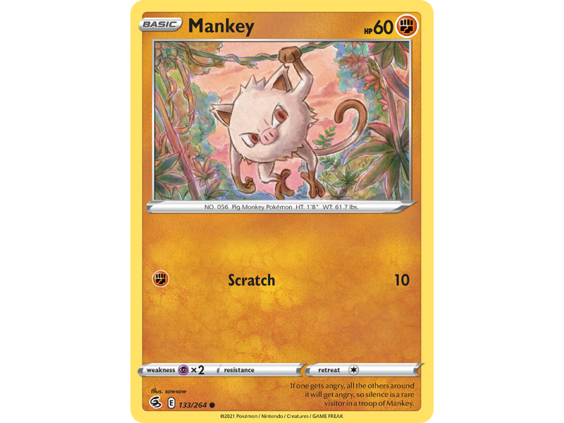 Mankey (Reverse Holo)