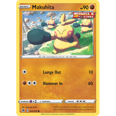 Makuhita (Reverse Holo)