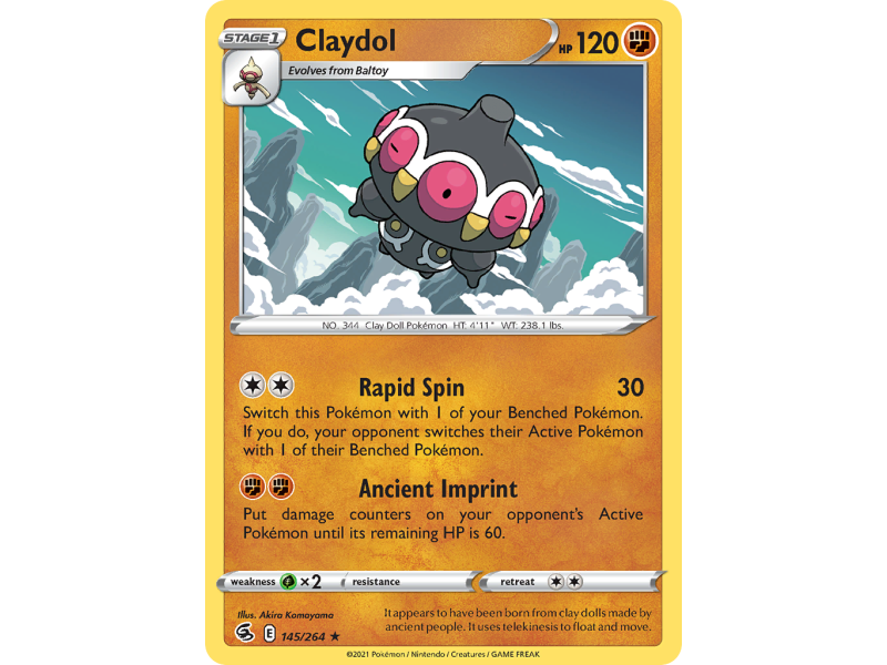 Claydol (Reverse Holo)