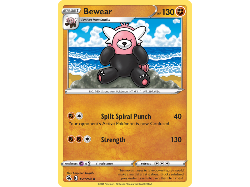 Bewear (Reverse Holo)