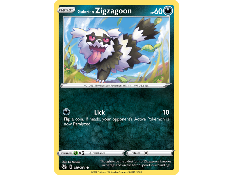 Galarian Zigzagoon (Reverse Holo)