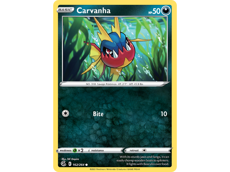 Carvanha (Reverse Holo)