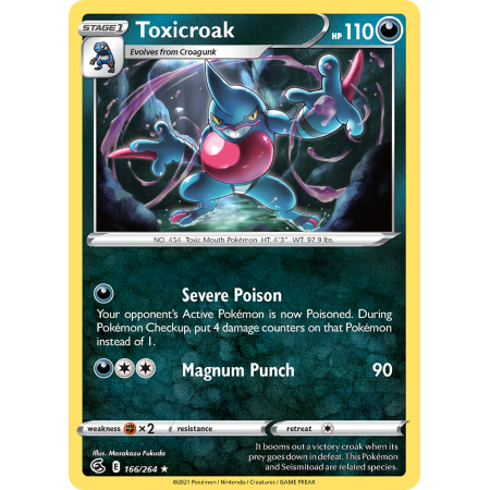 Toxicroak (Reverse Holo)
