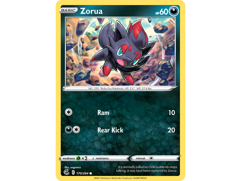 Zorua (Reverse Holo)
