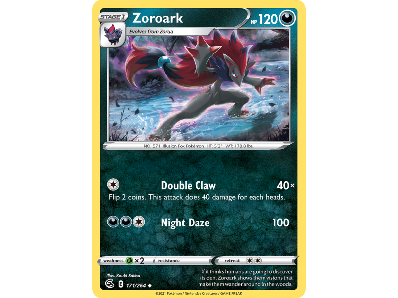 Zoroark (Reverse Holo)