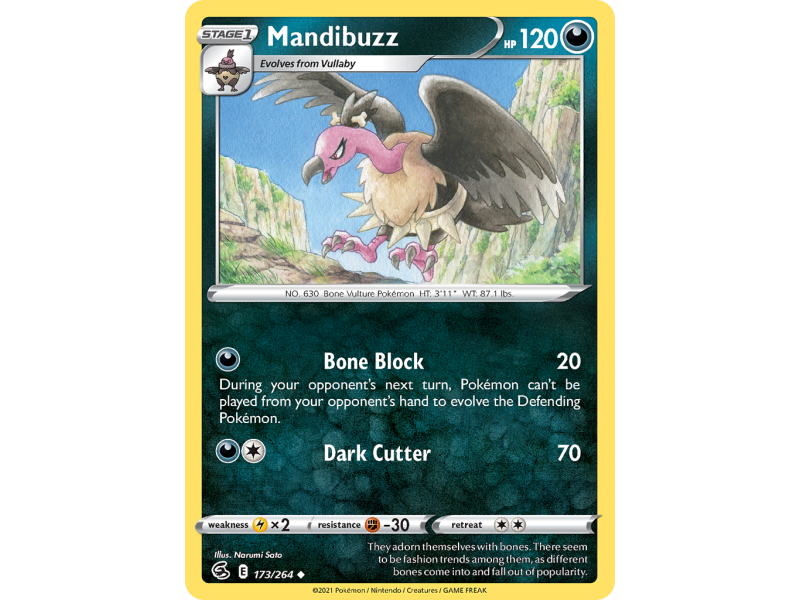 Mandibuzz (Reverse Holo)