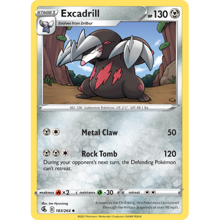 Excadrill (Reverse Holo)