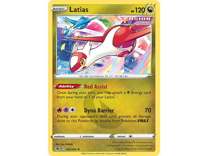 Latias (Reverse Holo)