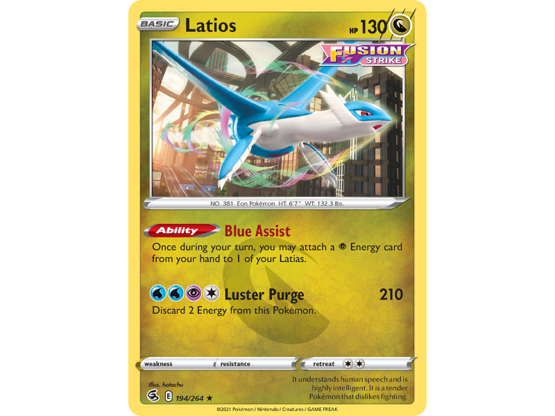 Latios (Reverse Holo)