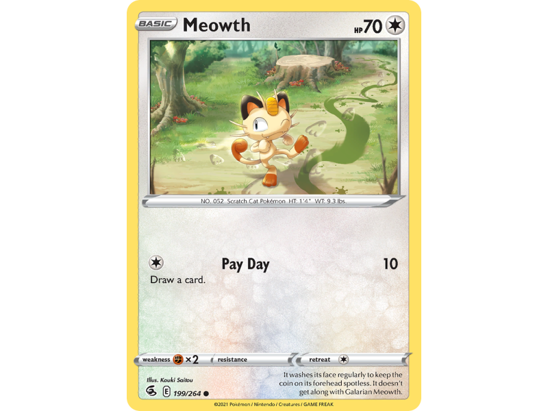 Meowth (Reverse Holo)