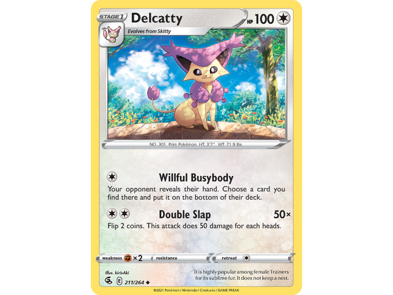 Delcatty (Reverse Holo)