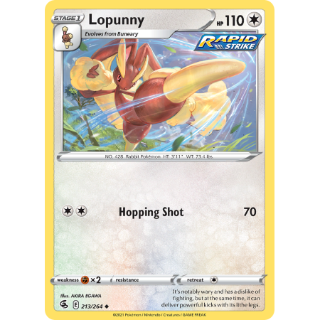 Lopunny (Reverse Holo)
