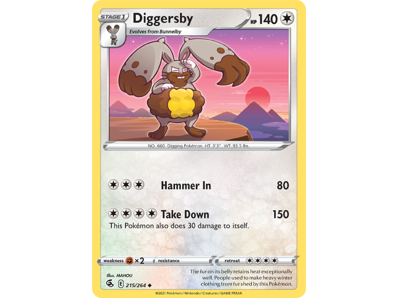 Diggersby (Reverse Holo)