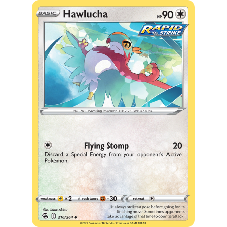 Hawlucha (Reverse Holo)