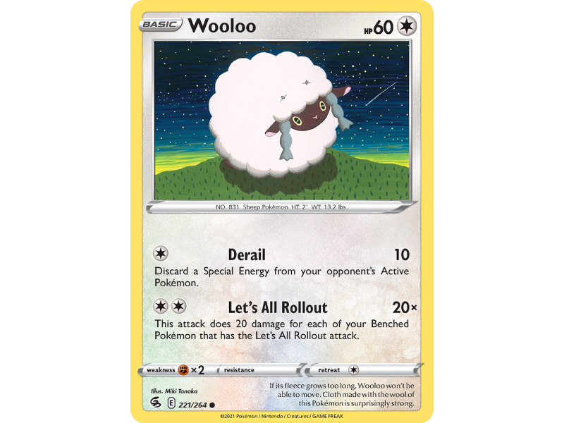 Wooloo (Reverse Holo)