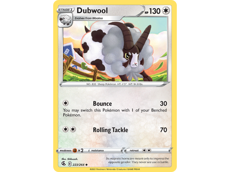 Dubwool (Reverse Holo)