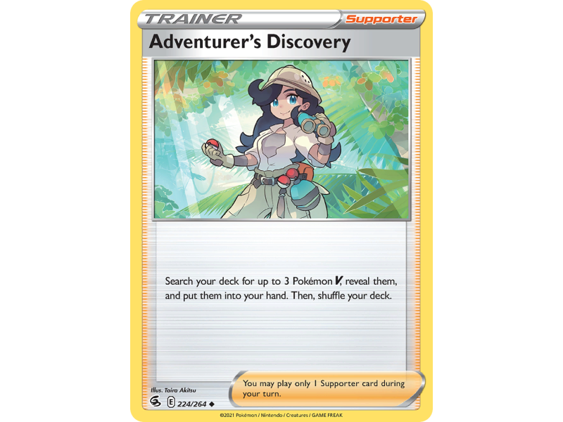 Adventurer's Discovery (Reverse Holo)