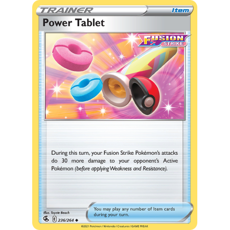 Power Tablet (Reverse Holo)