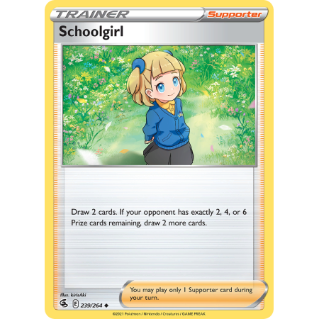 Schoolgirl (Reverse Holo)