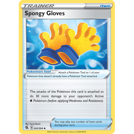 Spongy Gloves (Reverse Holo)