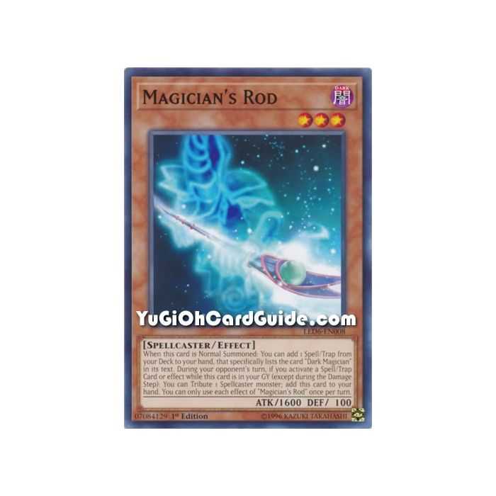Magician's Rod (Common) – Legendary Duelists: Magical Hero | Carta YUGIOH en México