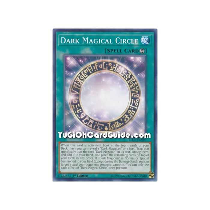 Dark Magical Circle (Common) – Legendary Duelists: Magical Hero | Carta YUGIOH en México