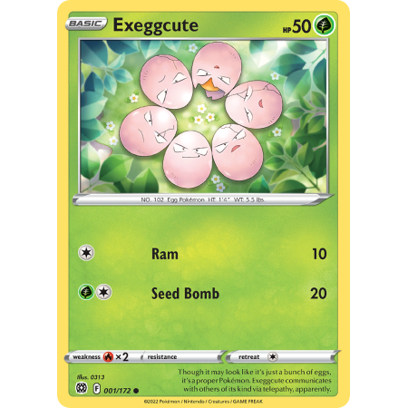 Exeggcute (Reverse Holo)
