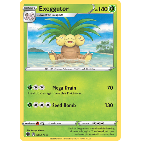 Exeggutor (Reverse Holo)