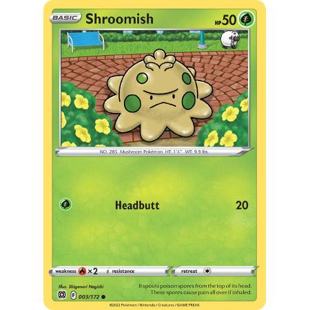 Shroomish (Reverse Holo)