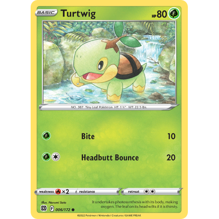 Turtwig (Reverse Holo)