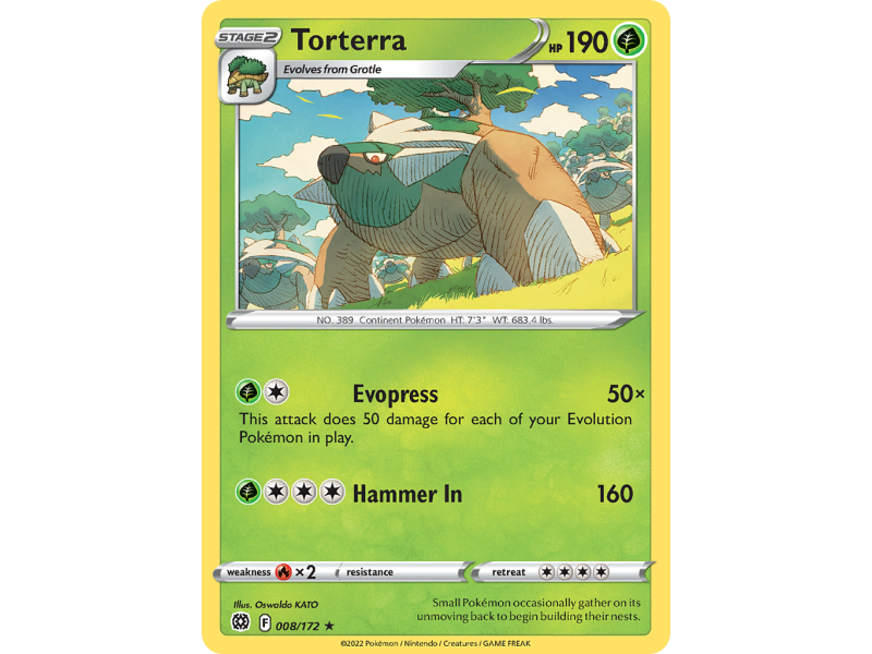 Torterra (Reverse Holo)