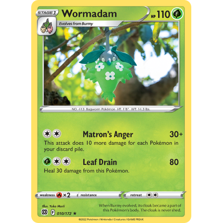 Wormadam (Reverse Holo)