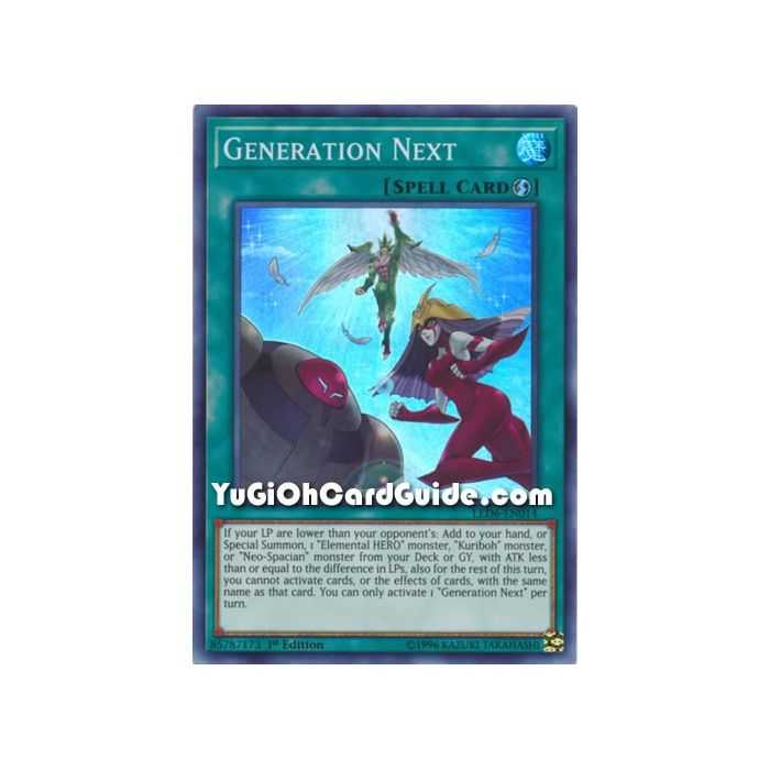 Generation Next (Super Rare) – Legendary Duelists: Magical Hero | Carta YUGIOH en México