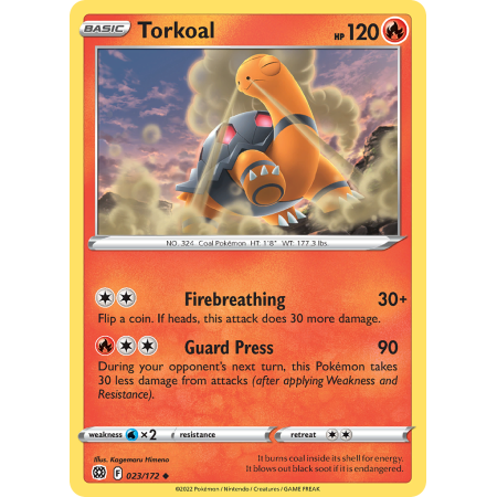 Torkoal (Reverse Holo)