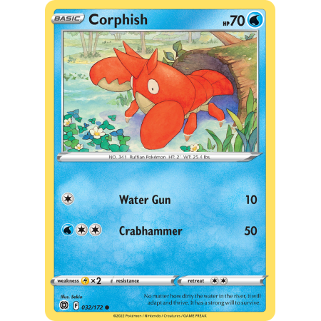 Corphish (Reverse Holo)