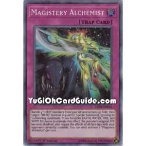 Magistery Alchemist (Super Rare) – Legendary Duelists: Magical Hero | Carta YUGIOH en México
