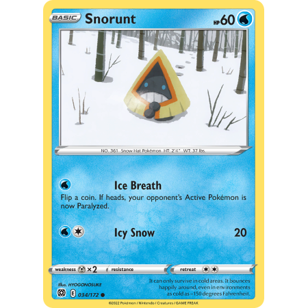 Snorunt (Reverse Holo)
