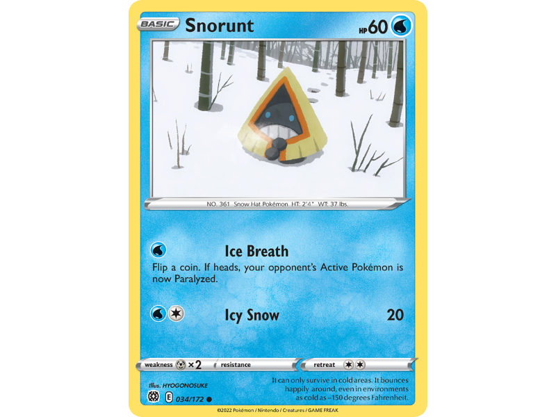 Snorunt (Reverse Holo)