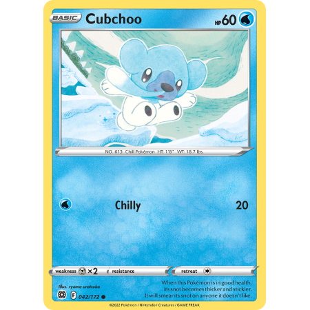 Cubchoo (Reverse Holo)