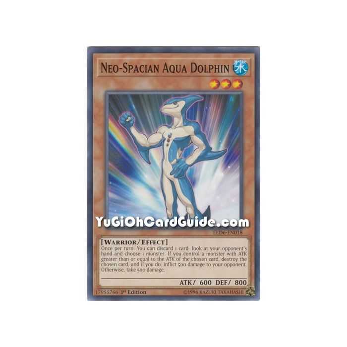 Neo-Spacian Aqua Dolphin (Common) – Legendary Duelists: Magical Hero | Carta YUGIOH en México