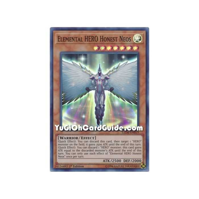 Elemental HERO Honest Neos (Super Rare) – Legendary Duelists: Magical Hero | Carta YUGIOH en México