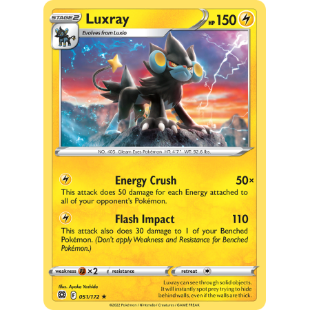 Luxray (Reverse Holo)