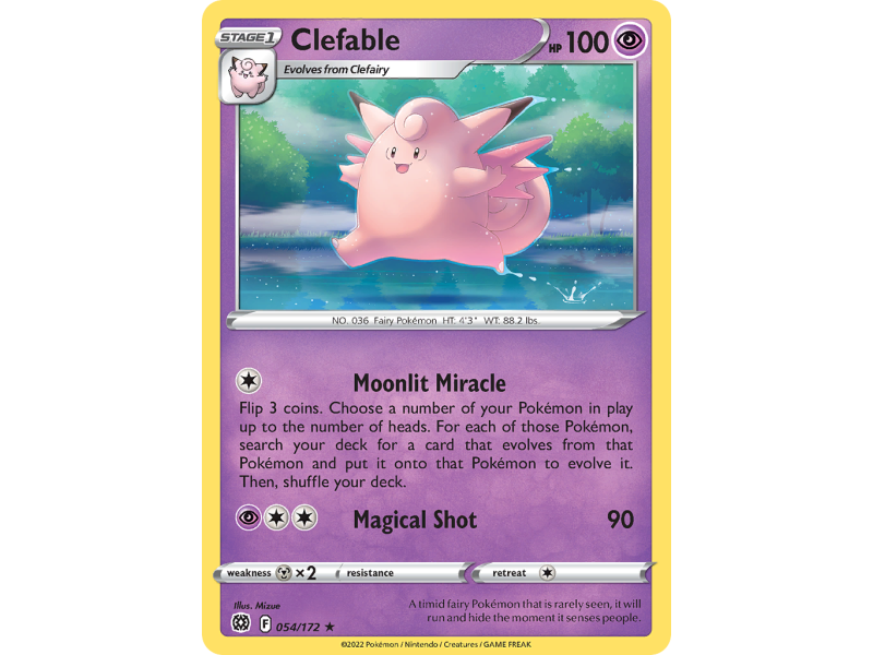 Clefable (Reverse Holo)