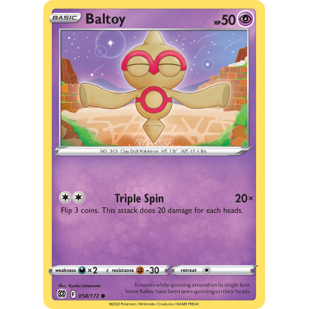 Baltoy (Reverse Holo)