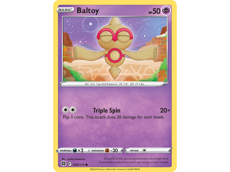 Baltoy (Reverse Holo)