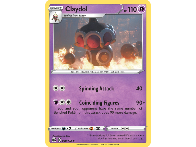 Claydol (Reverse Holo)