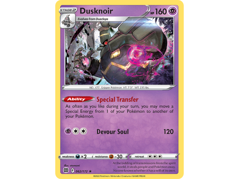 Dusknoir (Reverse Holo)