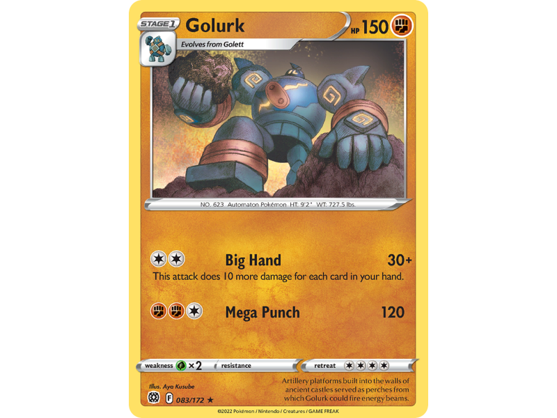 Golurk (Reverse Holo)