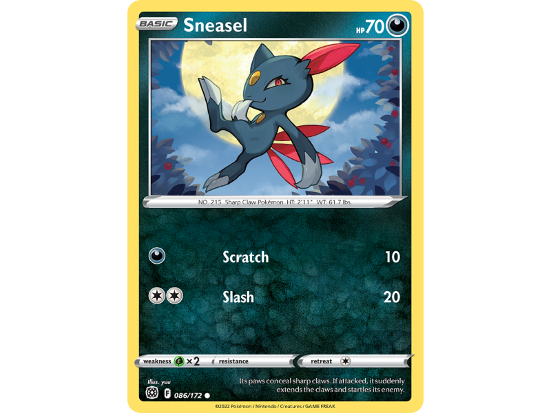 Sneasel (Reverse Holo)